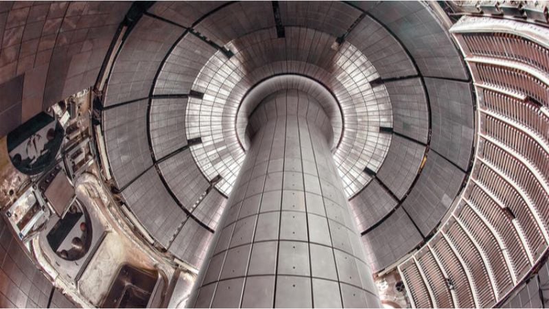 L'installation de fusion nucléaire de l'expérience de torus sphérique national-amélioré.