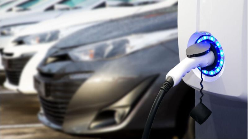 Recharge des véhicules électriques.