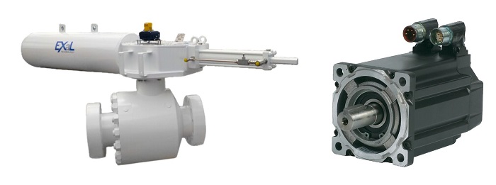 Actionneur hydraulique et moteur servo