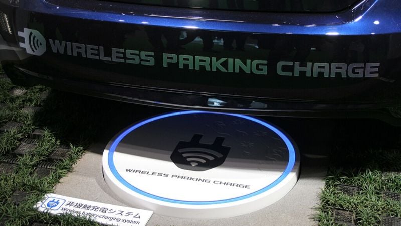 Recharge sans fil des VE stationnés