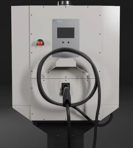 Support de câble du chargeur rapide EVQC030 de 30 kW DC