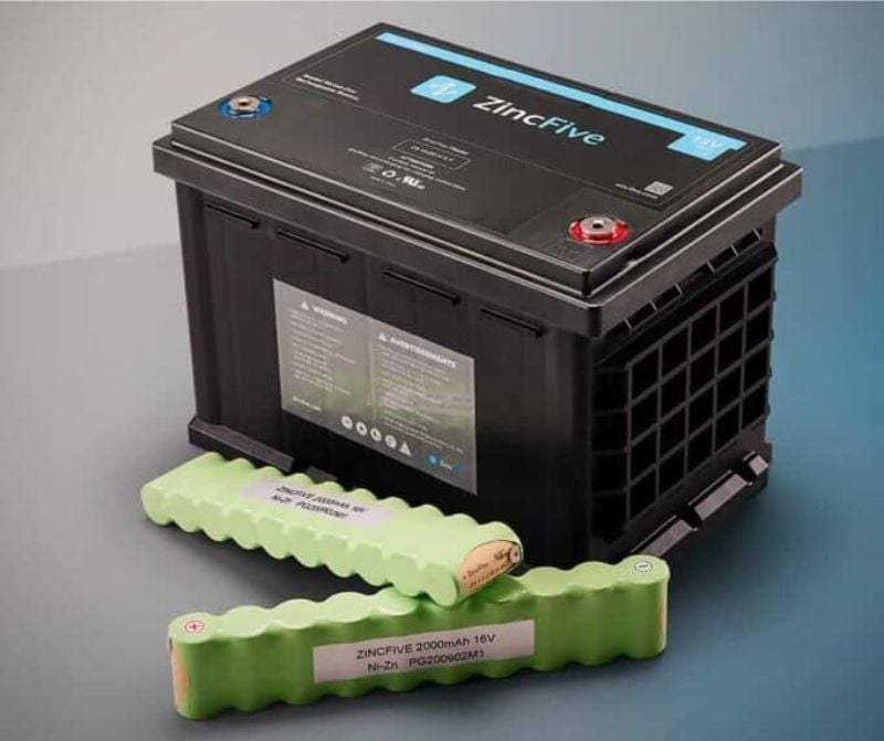 Batterie nickel-zinc.