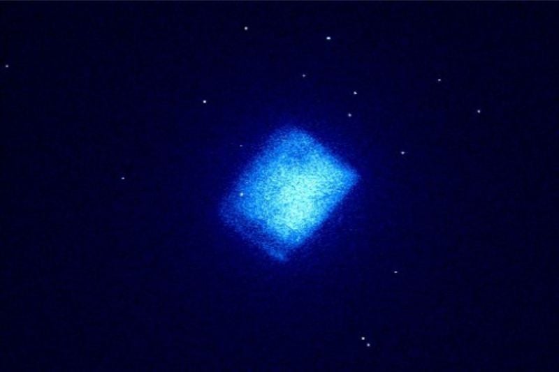 Échantillon de batterie en diamant.